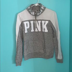VS PINK quarter zip
